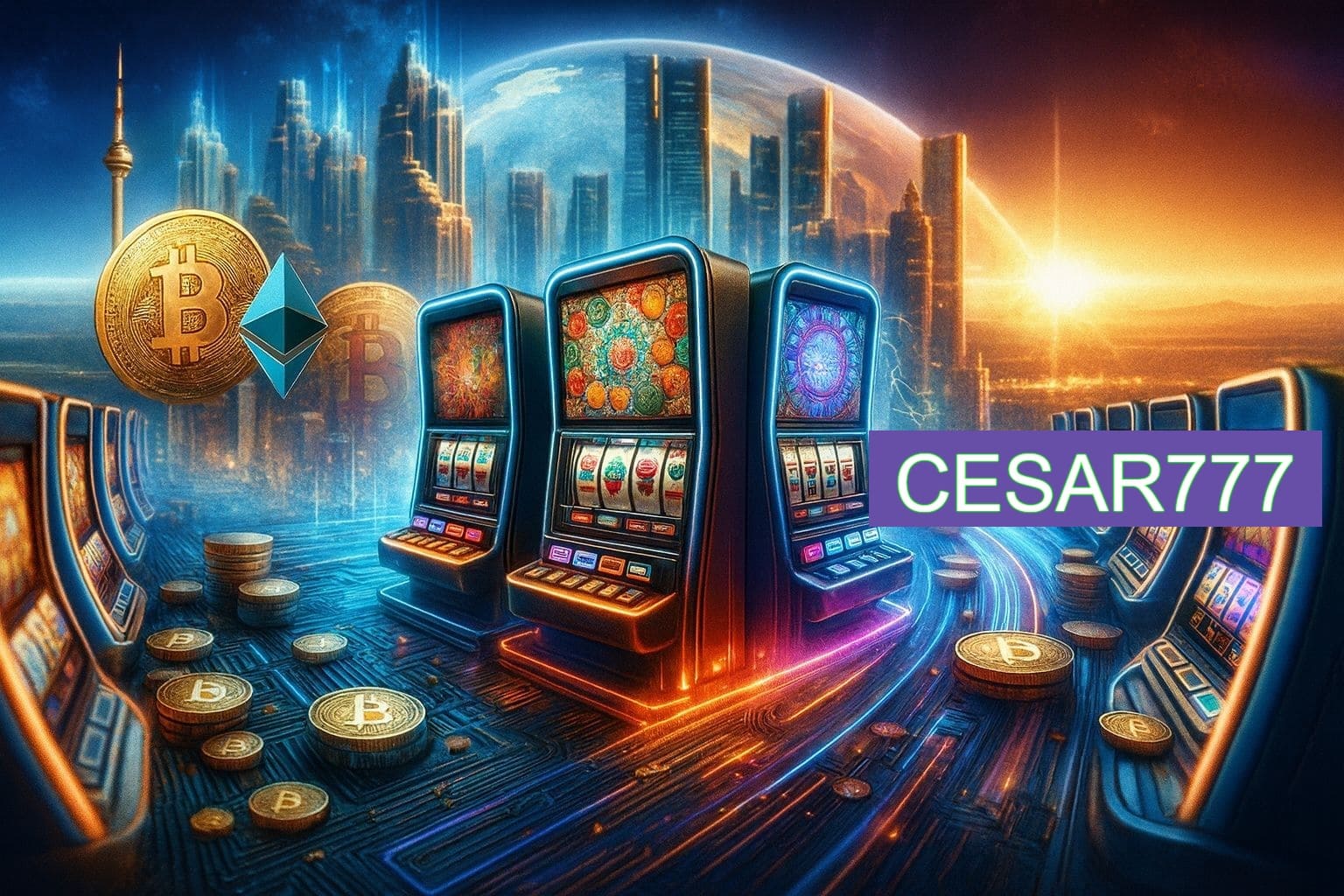 Diversos jogos de caça-níqueis